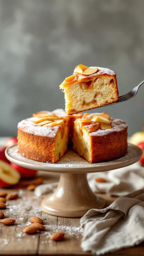 almond and apple cake mary berry