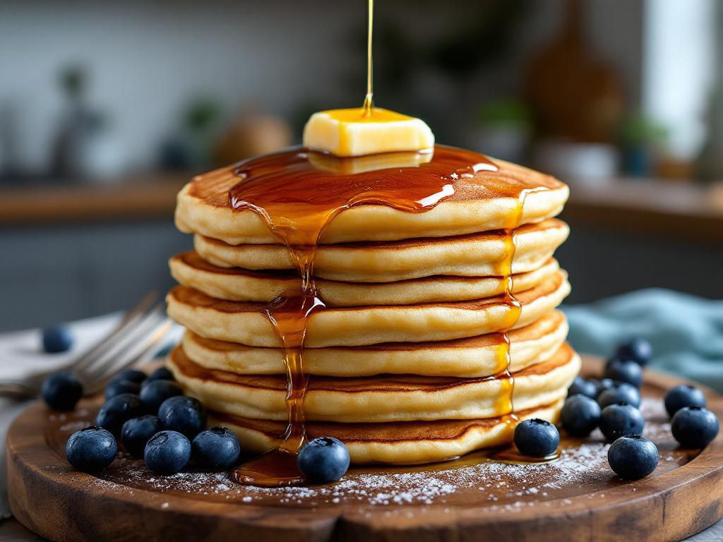 Serving Mary Berry pancakes