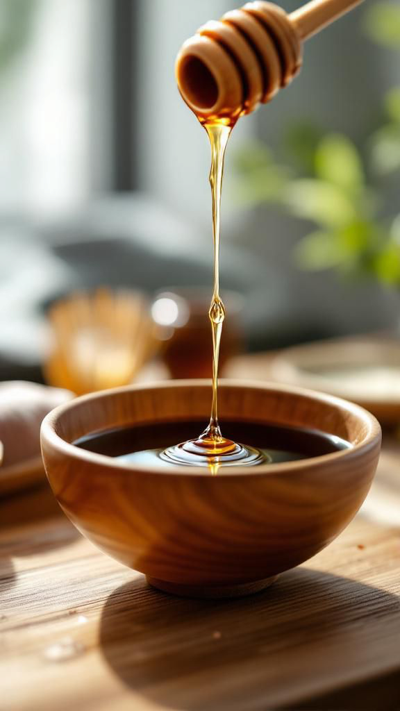 Honey-soy stir-fry sauce mixture
