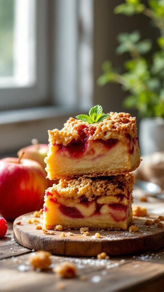apple and raspberry crumble mary berry