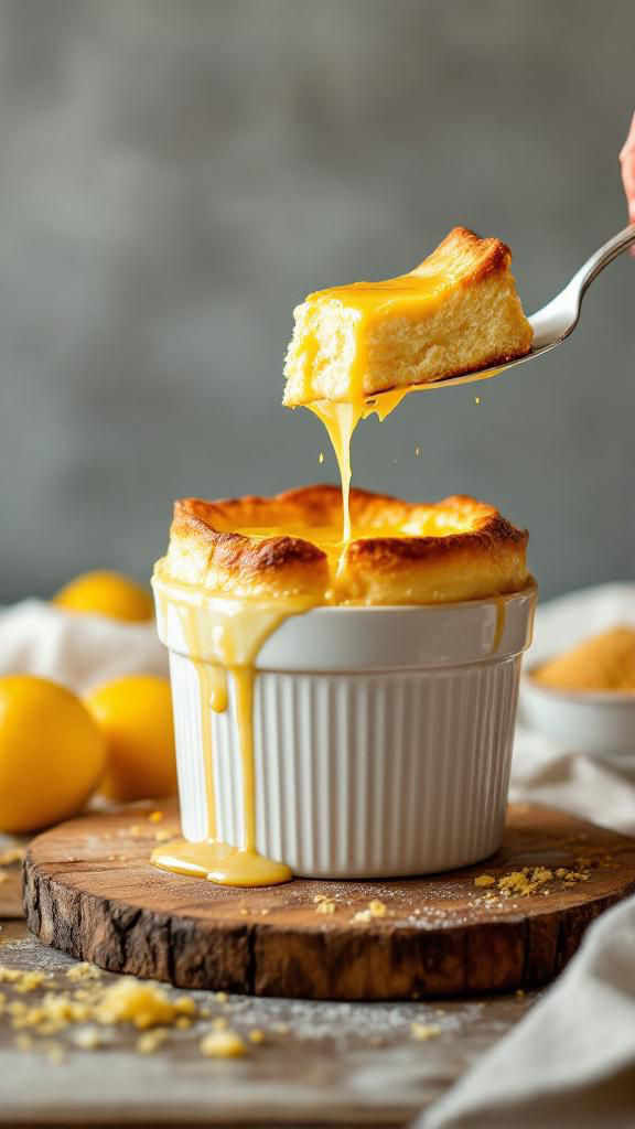 cold lemon souffle mary berry