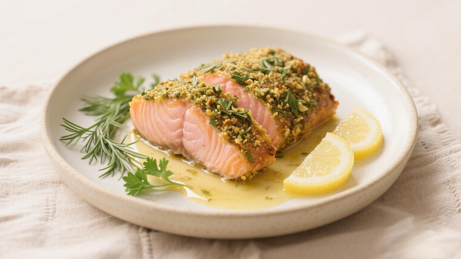 mary berry herb crusted salmon