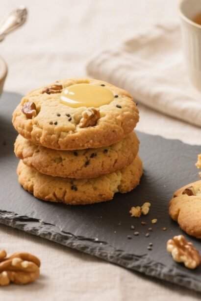 mary berry walnut and poppy seed biscuits