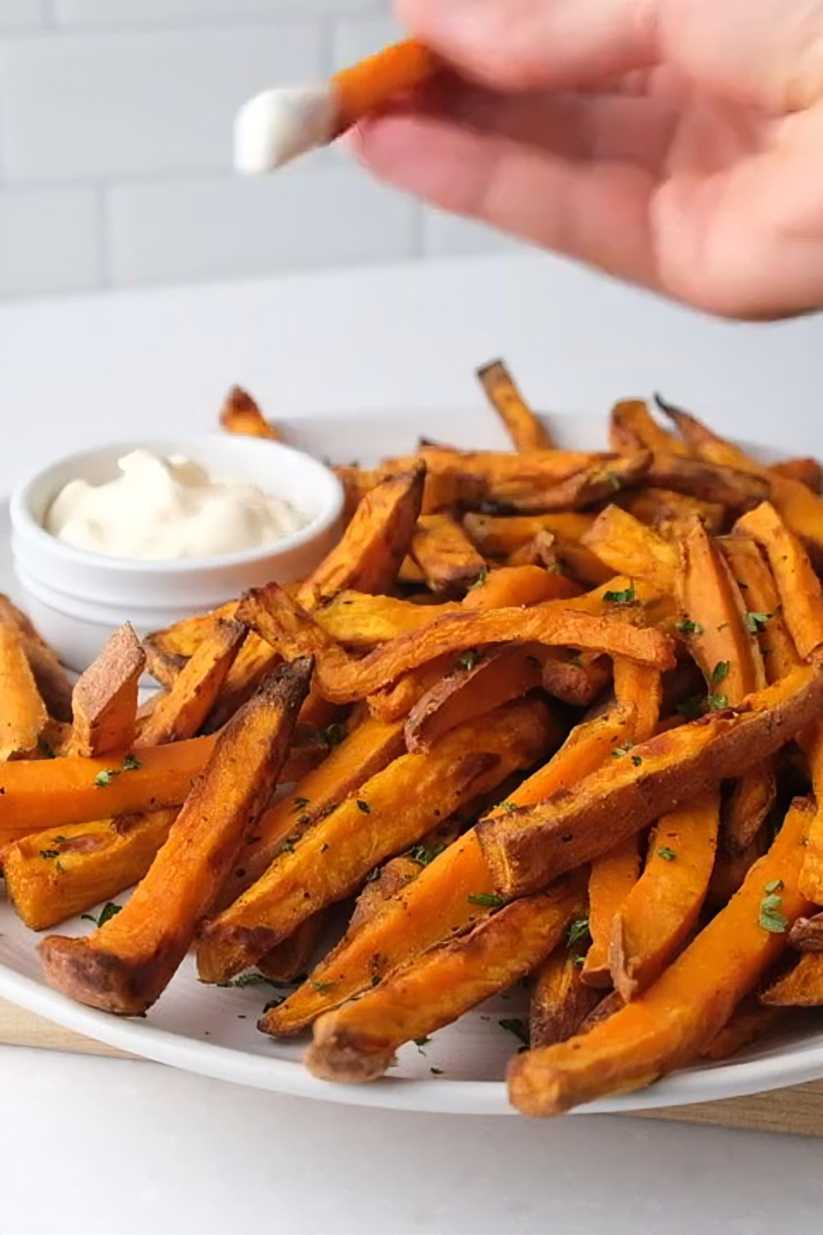 air fryer sweet potato fries