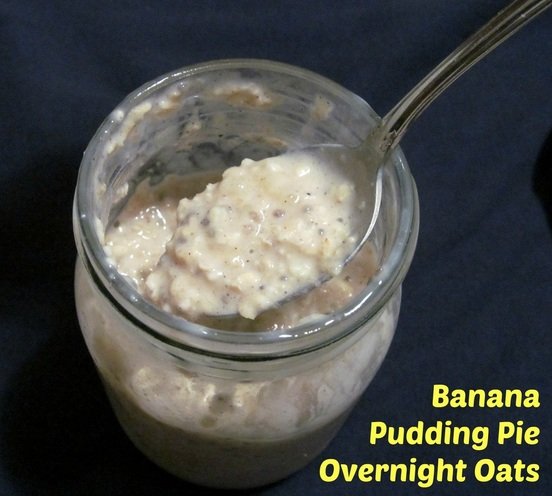 Banana Pudding Pie Overnight Oats