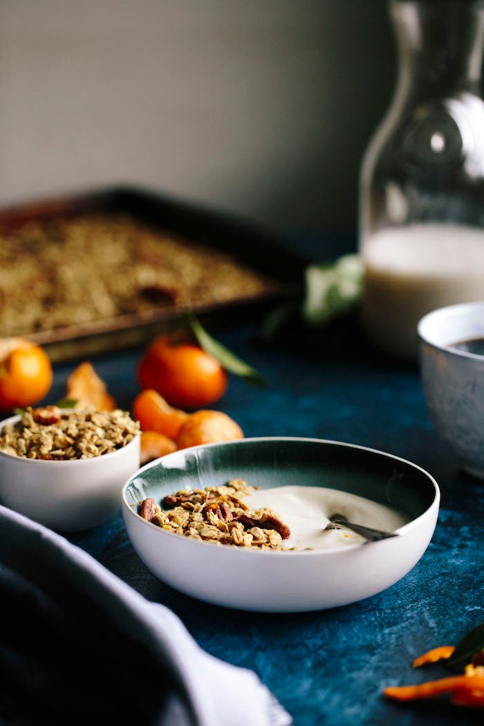 Coffee Orange Granola | The Almond Eater
