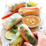 Shrimp Quinoa Vegetable Spring Rolls