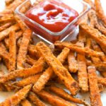 Spicy Baked Sweet Potato Fries – Grain Changer