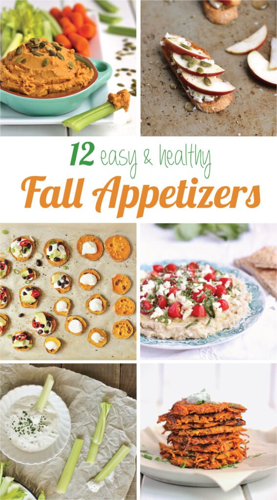12 healthy fall appetizers