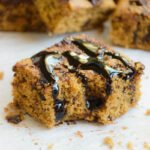 Maple Balsamic Chocolate Chunk Cookie Bars