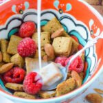 Crunchy Almond Graham Cereal Squares