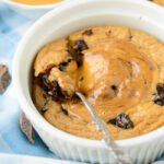 Deep Dish Peanut Butter Cup Pancake for One