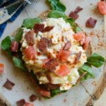 Spicy Bacon Egg Salad Sandwiches