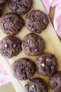 Mocha Chocolate Chunk Breakfast Cookies