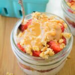 Banana Berry Overnight Oats Parfait