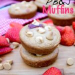 Flourless PB&J Muffins