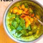 Chili Lime Manchego Peach Guacamole