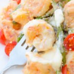 Spicy Shrimp & Asparagus Alfredo Stir Fry