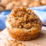 Sweet Potato Cheesecake Crumble Muffins