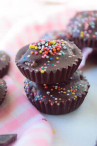 Dark Chocolate Latte Cream Truffles