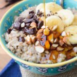 Slow Cooker Vanilla Bean Steel Cut Oats