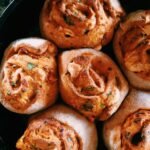 Whole Wheat Burrata Stuffed Pizza Rolls