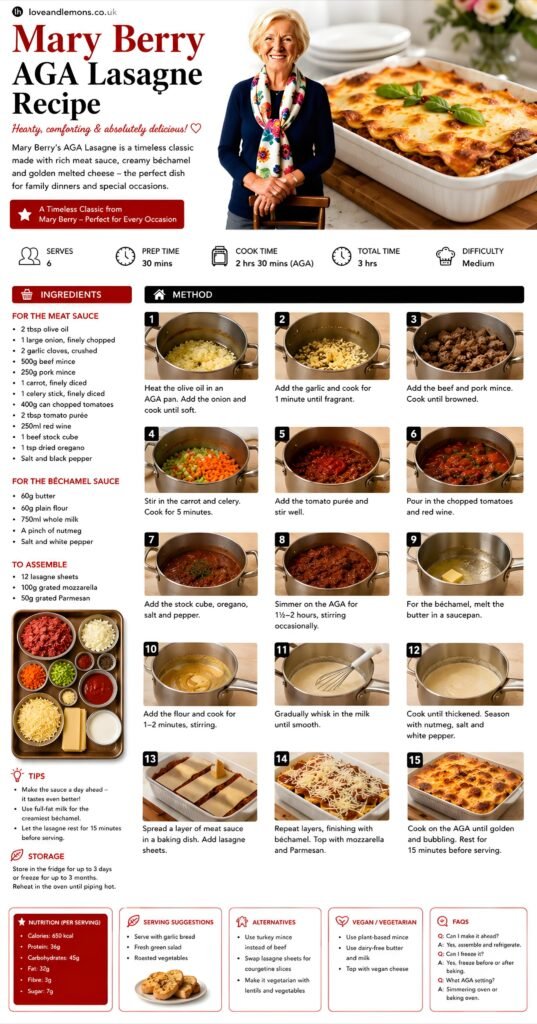mary berry aga lasagne recipe