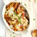 Root vegetable poutine