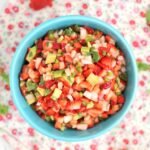 Strawberry avocado salsa